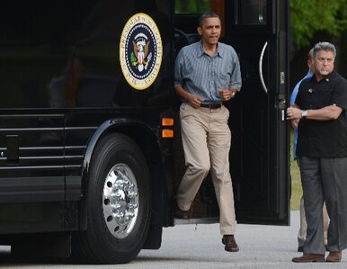 Miniatura: Obama przesiadł się do autobusu. Walczy o...