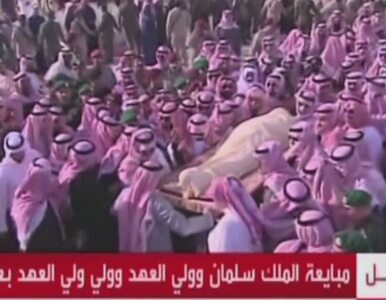 Miniatura: Król Arabii Saudyjskiej pochowany w...