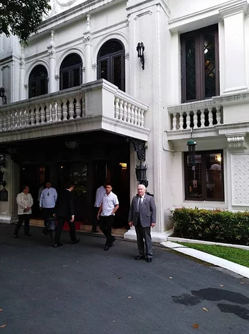 Lech Wałęsa na Filipinach 