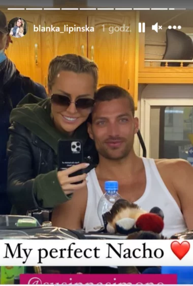 Screen z Instastories Blanki Lipińskiej
