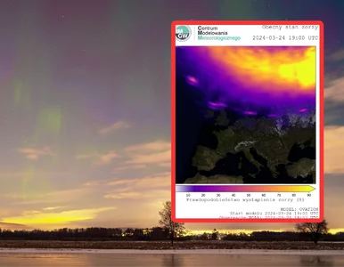 Miniatura: Ostrzeżenie przed burzą geomagnetyczną....