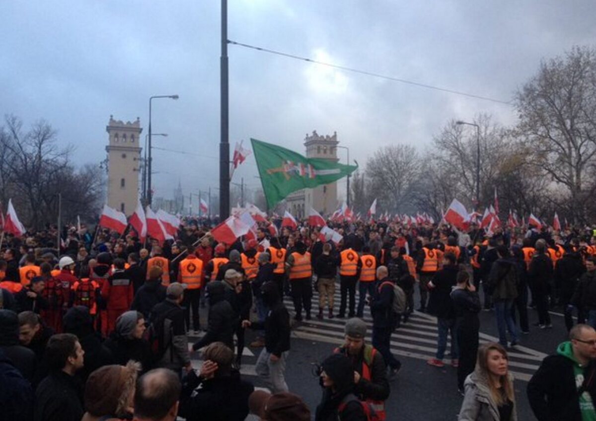 Marsz Niepodległości (fot.Twitter/Krzysztof Bosak)