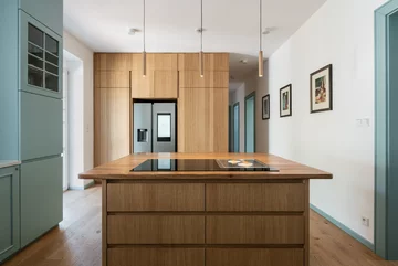 Mieszkanie w kamienicy na przedmieściach Pragi, projekt No Architects Linka, No Architects