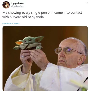 Dowód na miłość internautów do Baby Yody