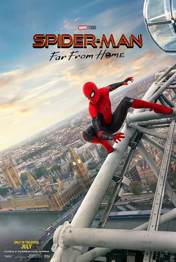 Plakat do filmu „Spider-Man: Daleko od domu” 