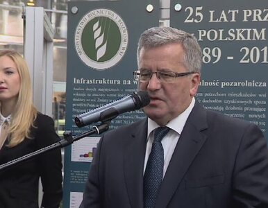 Miniatura: Komorowski do Kopacz: Tak trzymać