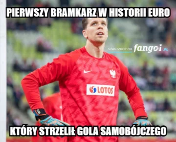 Mem po meczu Polaków ze Słowakami 