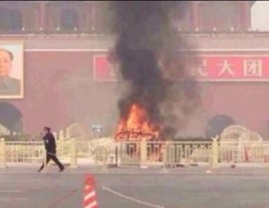Miniatura: Co spowodowało eksplozję samochodu w Pekinie?