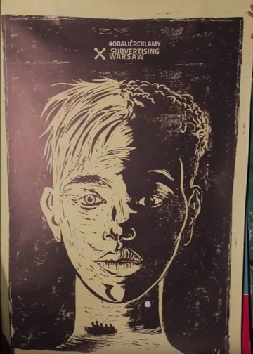 Plakat #adhackmanifesto w Polsce, czyli akcja #obalićreklamy 