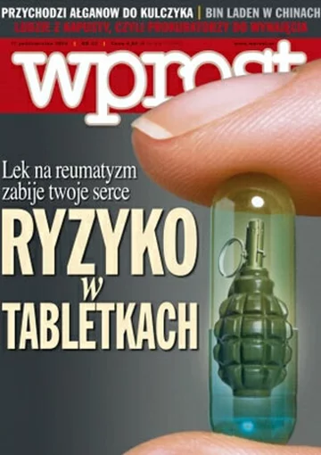 Okładka tygodnika Wprost nr 42/2004 (1142)