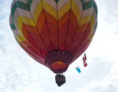 Miniatura: Balon wleciał w linie wysokiego napięcia w...