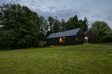 Nowoczesna stodoła, projekt studio KLAR Linka, nowoczesna stodoła, studio KLAR