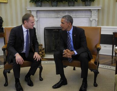Miniatura: Tusk spotkał się z Obamą. Rozmawiali m.in....