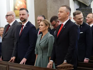 Piotr Zgorzelski, Władysław Kosiniak-Kamysz, Marta Nawrocka, Karol Nawrocki, Zbigniew Bogucki 