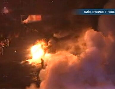 Miniatura: Wybuchy w Kijowie. Zamieszki przybierają...