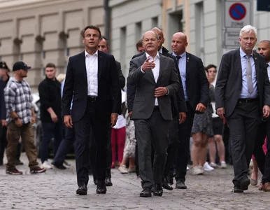 Miniatura: Macron i Scholz spotkali się w...