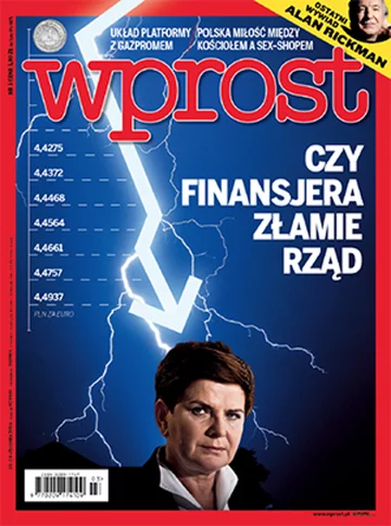 Okładka tygodnika Wprost nr 3/2016 (1720)