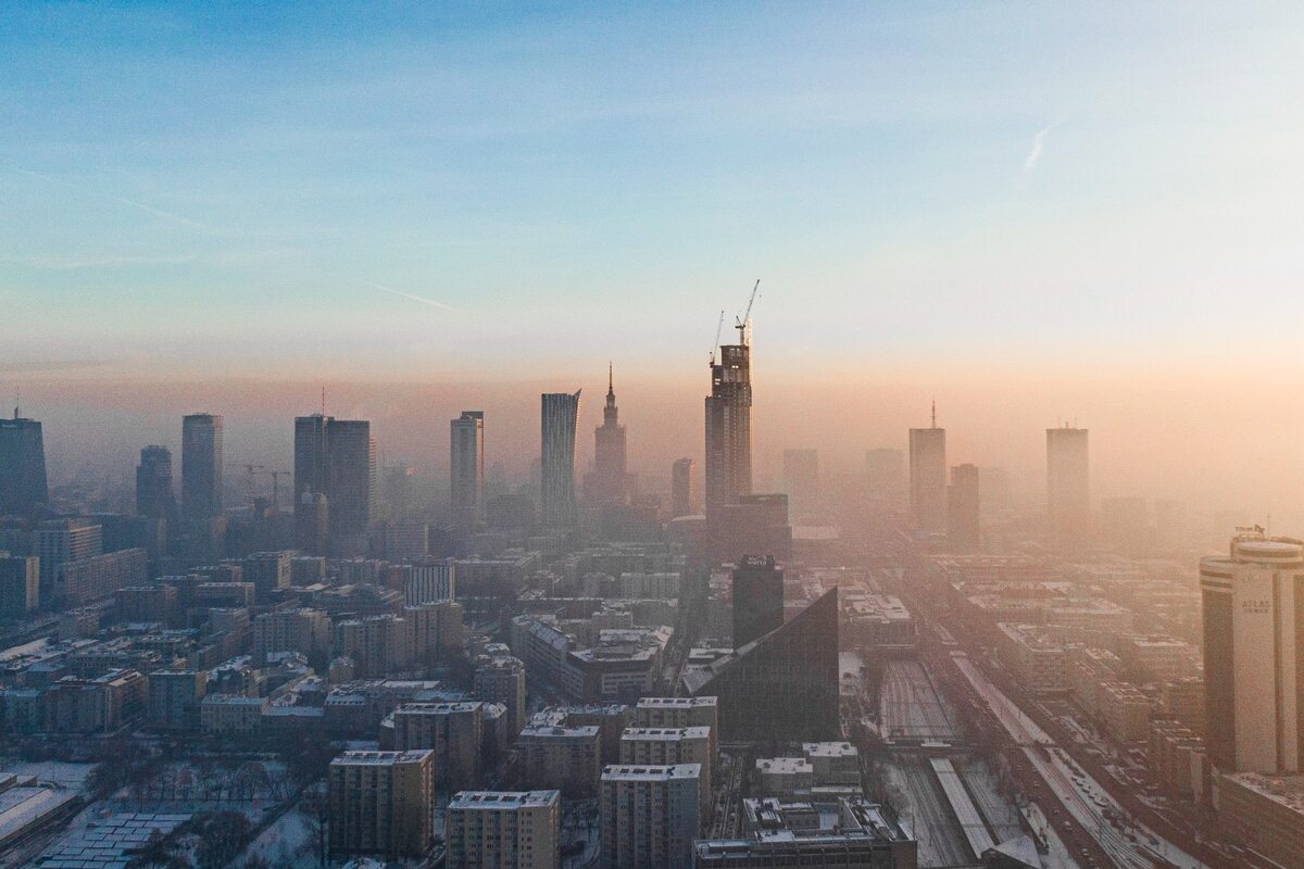 Smog w Warszawie 