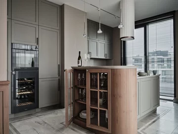 Luksusowy apartament w Warszawie, projekt Roland Stańczyk 