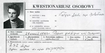 Kwestionariusz Wałęsy 