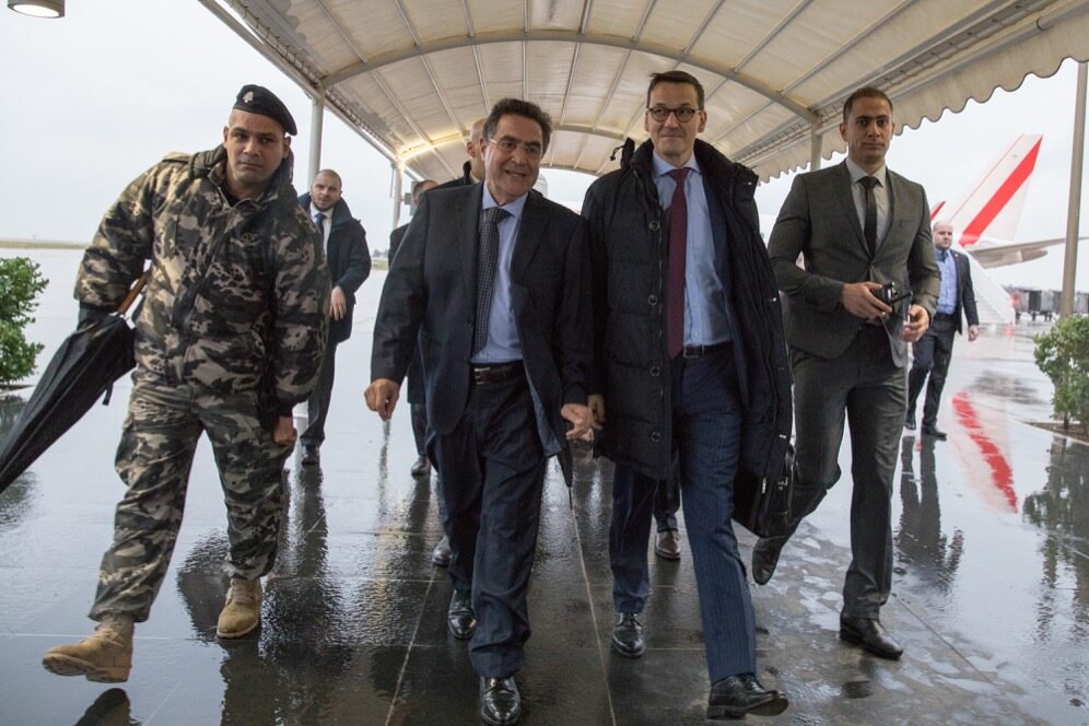 Premier Mateusz Morawiecki z wizytą w Libanie 