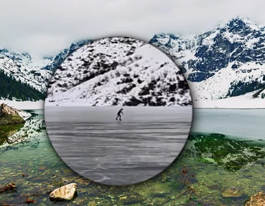 Miniatura: Szaleństwo na Morskim Oku. To nagranie...