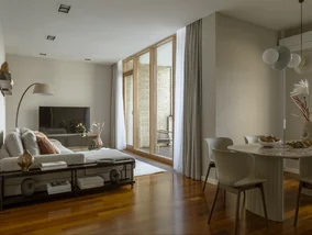 Miniatura: Nie chcieli aneksu – beżowe mieszkanie z...