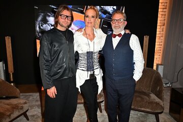 Od lewej: Leszek Możdżer, Gośka Bańka i&nbsp;Piotr Metz