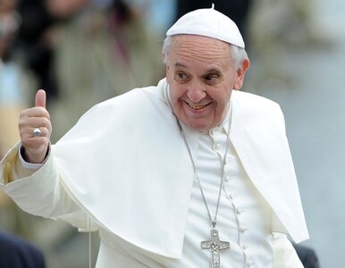 Miniatura: Papież Franciszek rozdawał "lek" polecany...