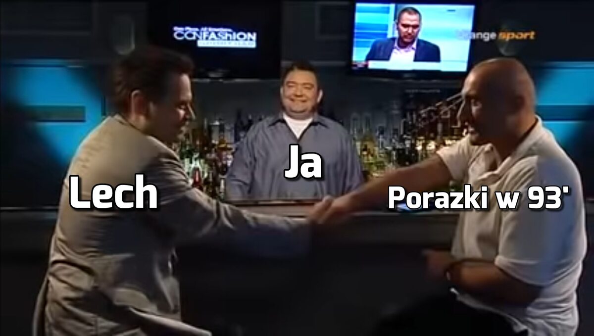 Mem po meczu Lecha Poznań ze Standardem Liege 