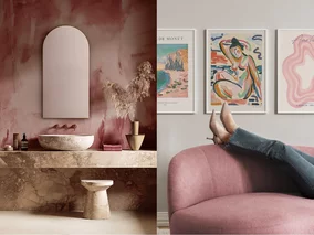 Miniatura: Antyczny róż wraca do wnętrz. Kolor, który...