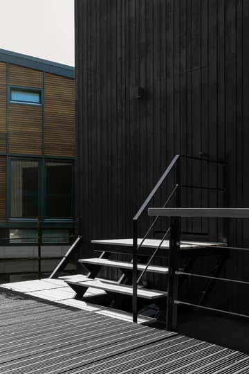 Dom na łodzi w Holandii, projekt i29 Dom na łodzi, projekt, i29, Holandia