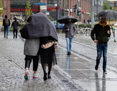 Miniatura: Ulewny deszcz sunie do Polski. IMGW wydało...