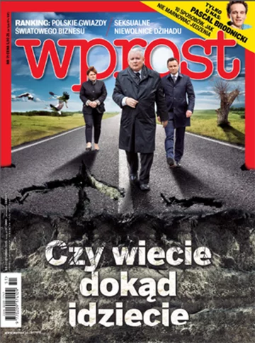 Okładka tygodnika Wprost nr 51/2015 (1716)