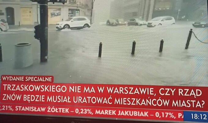 Pasek w TVP Info