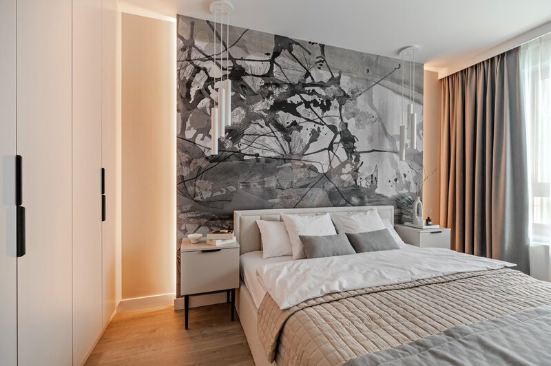 Miękka nowoczesność. Projekt: Deer Design