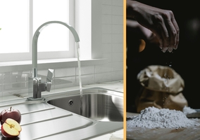 Stary stalowy zlew zalśni jak nowy! Składniki pasty polerskiej są w...