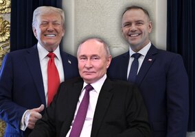 Miniatura: Nawrocki i&nbsp;Putin przy jednym stole?...