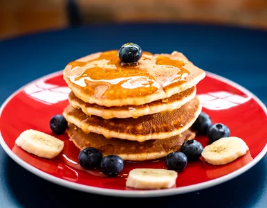 Miniatura: Puszyste pancakes na weekendowe śniadanie...