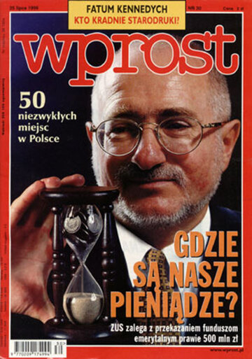 Okładka tygodnika Wprost nr 30/1999 (869)