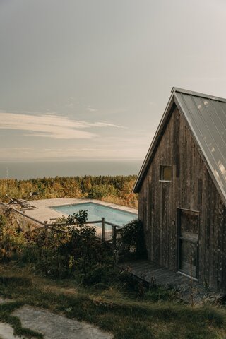Drewniany dom, projekt Florent Moser