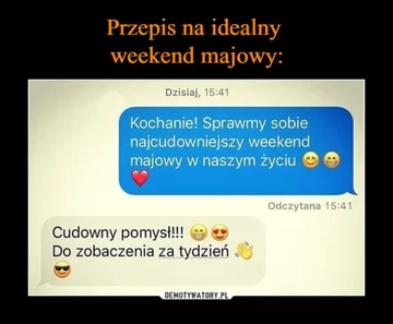 Mem związany z majówką 