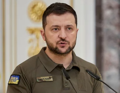 Miniatura: Wołodymyr Zełenski użył symbolicznego...