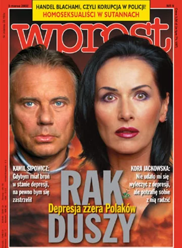 Okładka tygodnika Wprost nr 9/2002 (1005)