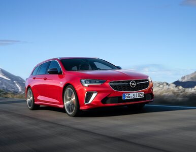 Miniatura: Nowy Opel Insignia. Debiutuje „sportowiec”...