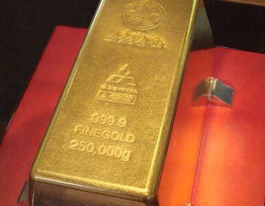 Miniatura: Najlepsze notowania złota od 7. miesięcy