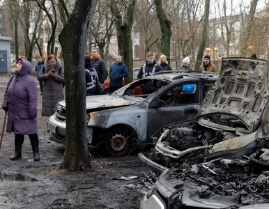 Miniatura: Atak rakietowy na Kijów. Rosjanie użyli...