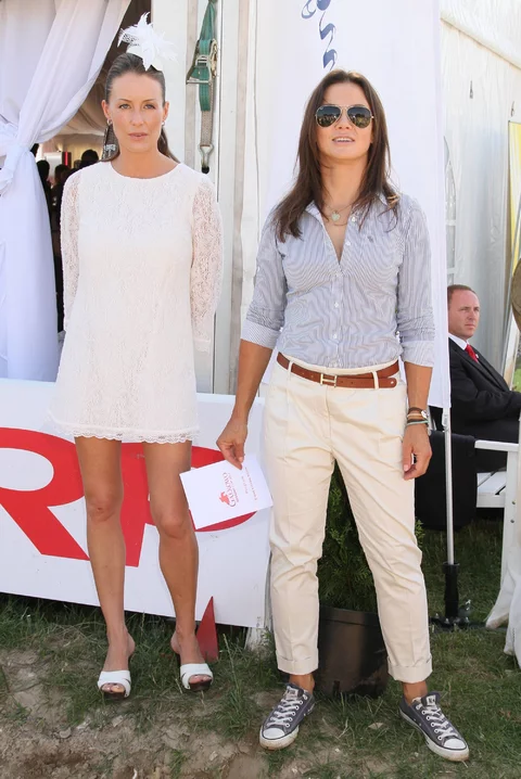 Małgorzata Rozenek i Kinga Rusin w 2011 roku