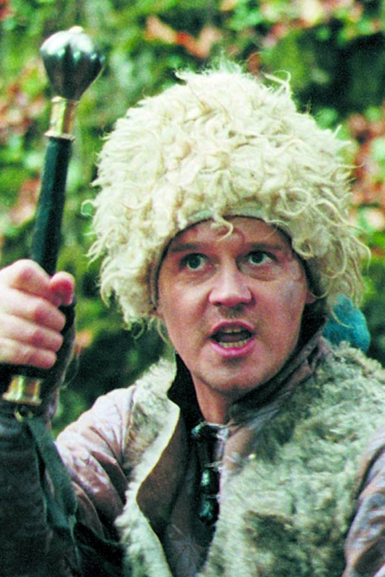 Wojciech Malajkat jako Rzędzian w filmie „Ogniem i mieczem” (1999) 