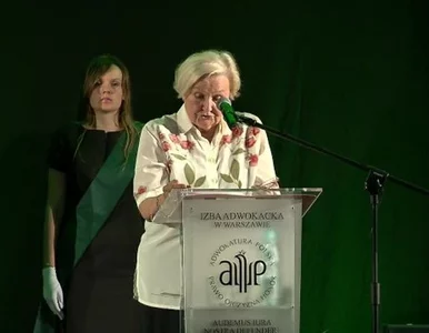 Miniatura: Prof. Łętowska na gali NRA: Mamy wojnę na...